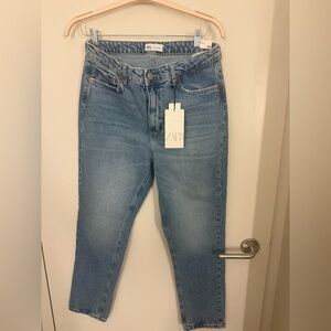 Zara Women's High Rise Light Blue Jeans